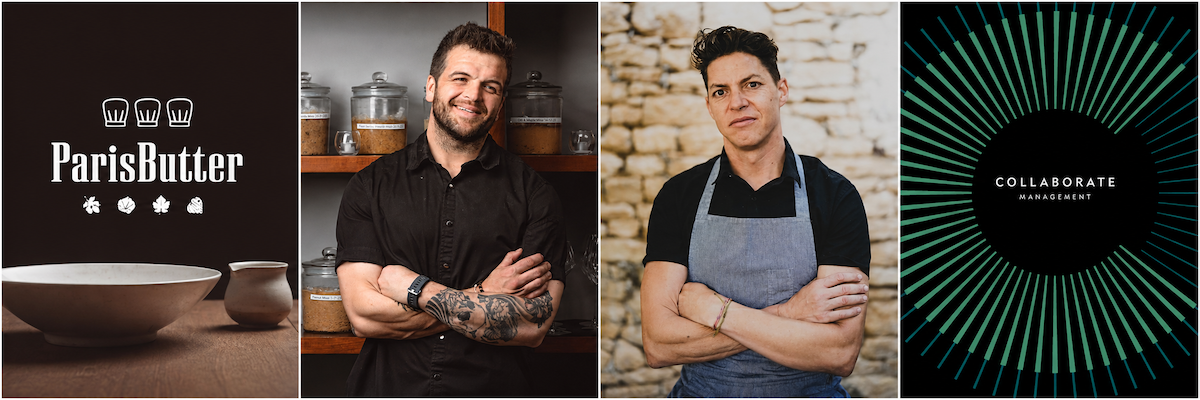 Collaborate Management's Zennon Wijlens & Nick Honeyman of Paris Butter