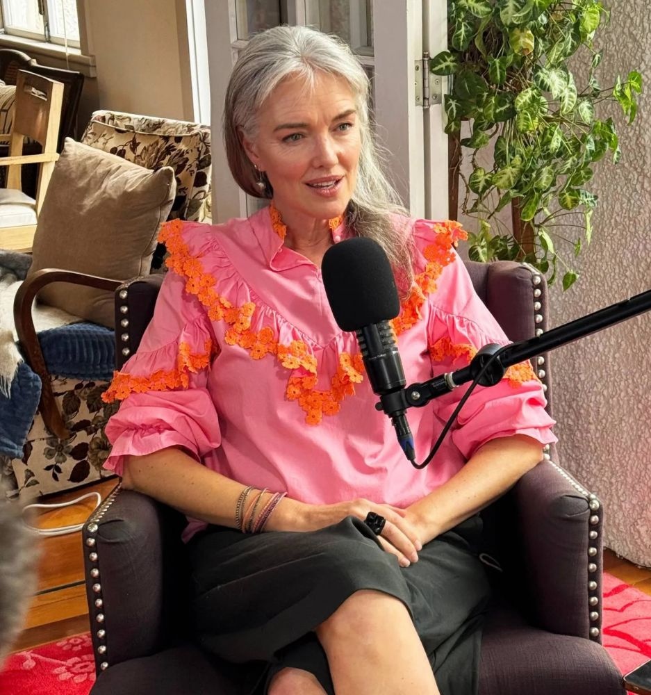 Petra Bagust, Grey Areas Podcast.   Photo credit Babiche Martens